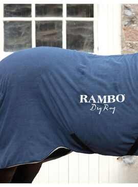 Manta Rambo Dry Rug Toalla Secado Marino/Plata