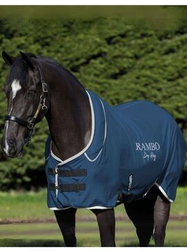 Manta Rambo Dry Rug Supreme Toalla Secado Marino/Plata