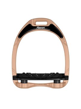 Estribo Aluminio Rose Gold Flex-on IUG Rose Gold/Negro/Negro