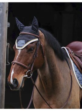 Orejeras Equithème "Denim" Gris