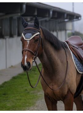 Orejeras Equithème "Denim" Gris