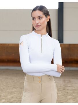 Base Layer Manga Larga de Invierno Mujer Maximilian Blanca