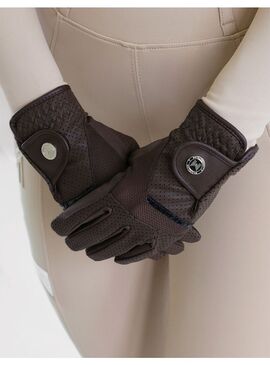 Guantes Max Riding Maximiliam Chocolate