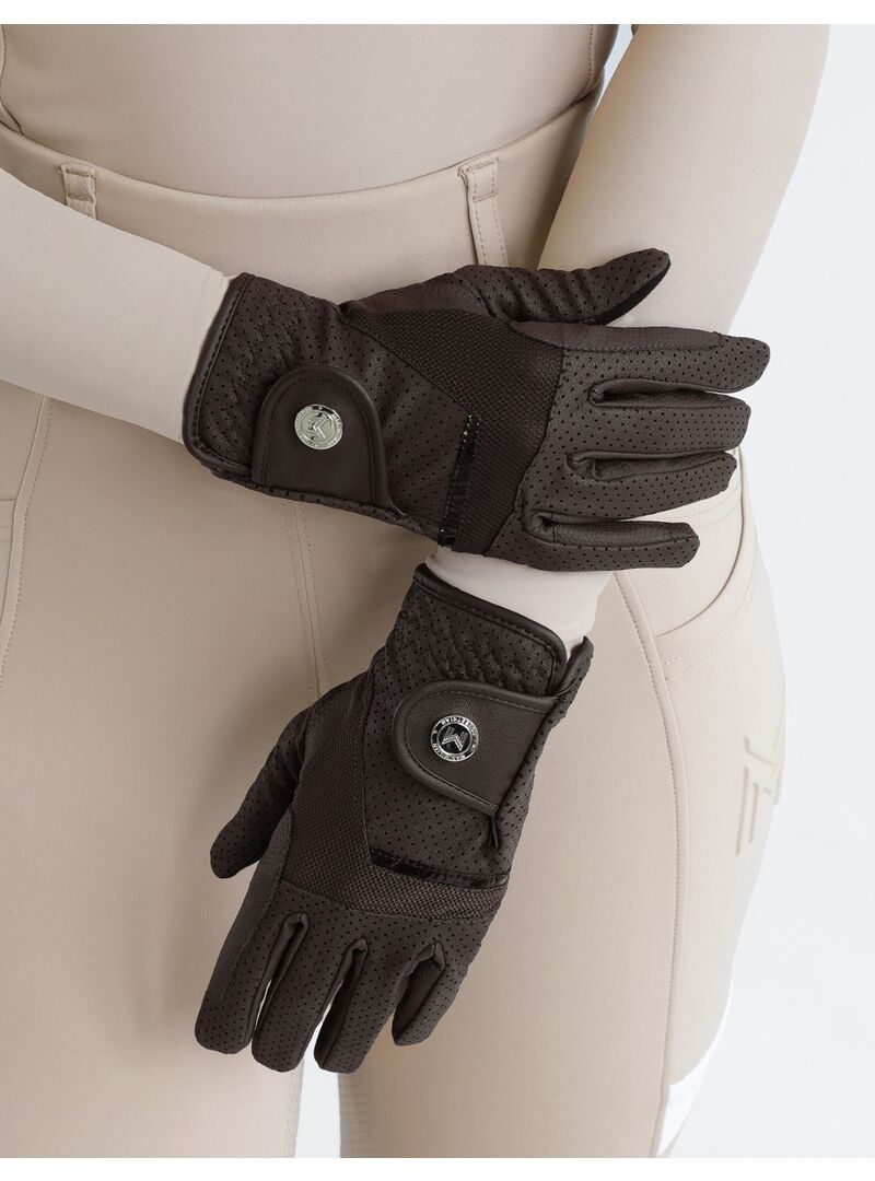 Guantes Max Riding Maximiliam Chocolate