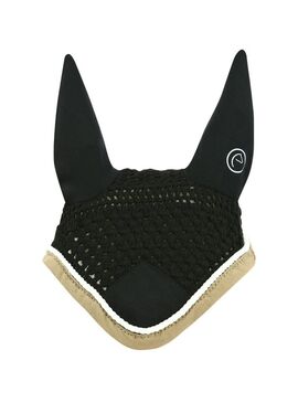 Orejeras Equithème "Polyfun" Negro/Taupe