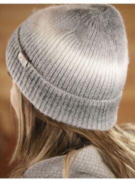 Gorro Penelope “Mila” Gris Jaspeado