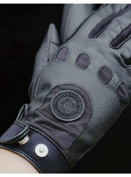 Guantes Je T’aime Equithème “Classic” Negro