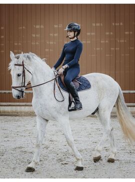 Camiseta Seamless Equithème Originals “Marie” Marino