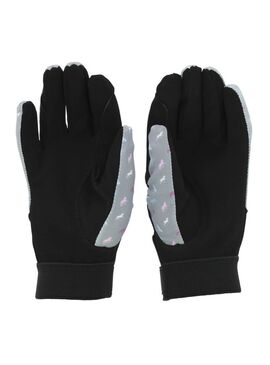 Guantes Equithème “Maelle” Junior Gris