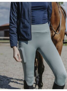 Legging Je T’aime Equithème “Acacia” Mujer Verde Salvia