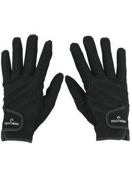 Guantes Equithème “Savage” Negro