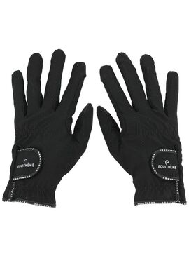 Guantes Equithème “Charlie” Negro