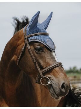 Orejeras Antimoscas Equithème “Chic” Azul