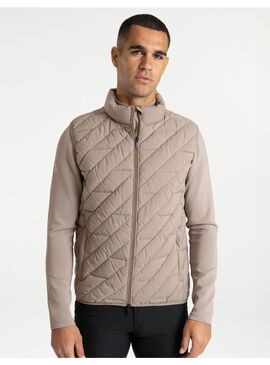 Chaleco Acolchado Zenith Hombre Maximilian Taupe