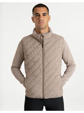 Chaleco Acolchado Zenith Hombre Maximilian Taupe