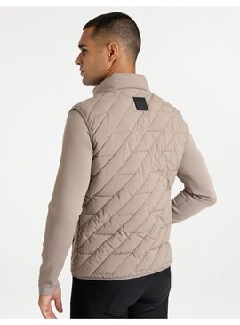 Chaleco Acolchado Zenith Hombre Maximilian Taupe