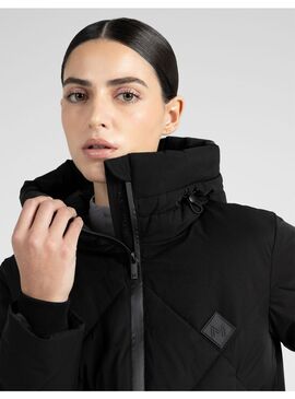 Global Puffer Jacket Mujer Maximilian Negro