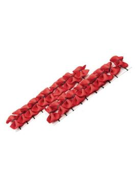 Lazos para Crines (Bolsa 20 Unidades) Rojo