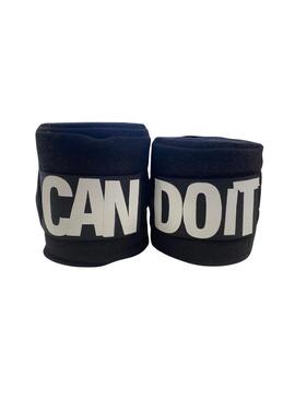 Vendas Lucky Messages 'Can do It' Negro (1 par)