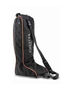 Bolsa de Botas Chester Negro/Naranja