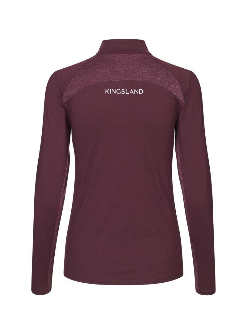 Camisa de Entrenamiento Kingsland KLValerie Mujer Wine