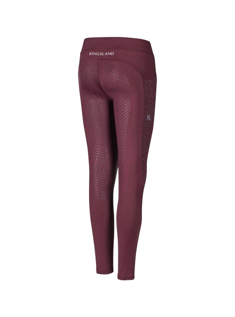 Mallas Invierno Junior Kingsland KLValeria Full-Grip Wine