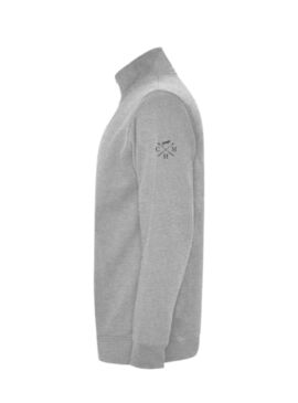 Sudadera con Cremallera Superior Monfrague Adulto Gris