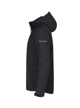 Chaqueta Softshell Axilde Hombre Negro