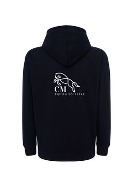 Sudadera con Cremallera Equipo Ecuestre CM Adulto Marino