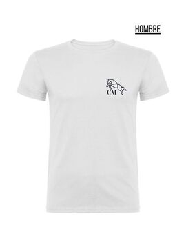 Camiseta Equipo Ecuestre CM Hombre Blanco