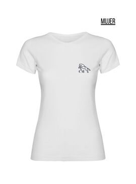 Camiseta Equipo Ecuestre CM Mujer Blanco