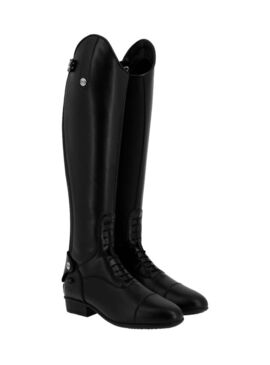 Botas sintéticas con cordones RIDING WORLD Negro