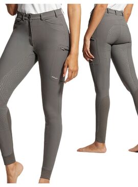 Pantalón Ariat Mujer Triton Full Grip Seat Gris