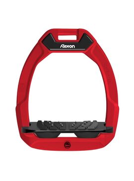 Estribo Safe-On Adulto Flex-on Ultra Grip Inclinado Rojo/Negro/Negro