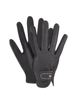 Guantes de Equitación Allround ELT Waldhausen Negro