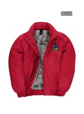 Bomber Hombre Os Parrulos Rojo