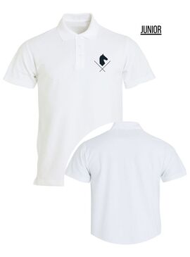 Polo Junior Niños Rías Baixas Blanco