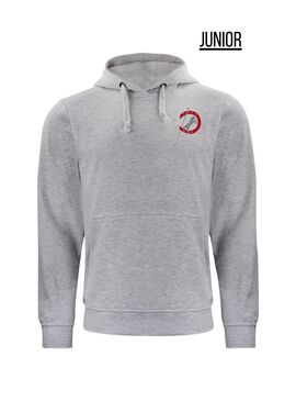 Sudadera Junior Canguro Centro Ecuestre Pinteño Gris