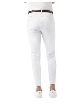 Pantalón EQUITHÈME 'Georg' Hombre Blanco