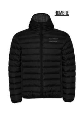 Bomber Hombre Capucha Monfragüe Negro