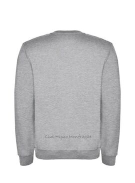 Sudadera Clásica Adulto Monfragüe Gris