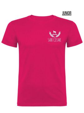 Camiseta Junior San Cosme Fucsia