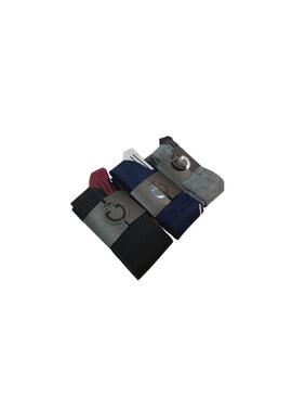 Calcetines Lana Cavalleria Toscana Gris/Negro