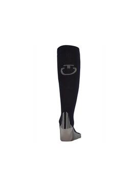 Calcetines Lana Cavalleria Toscana Gris/Negro