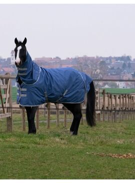 Cubrecuello Equithème "Tyrex 600D" 0 gr Marino