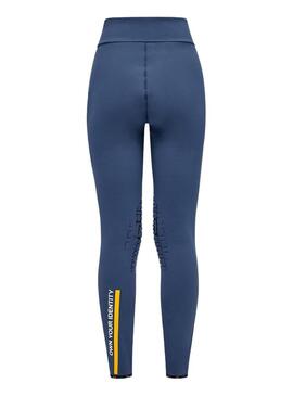 Mallas Grip en Rodilla Mujer RG Azul