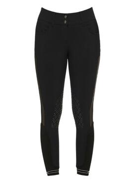 Pantalón Relieve Mujer Cavalleria Toscana Negro