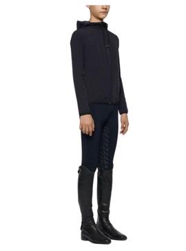 Chaqueta Junior Impermeable Capucha Cavalleria Toscana Azul
