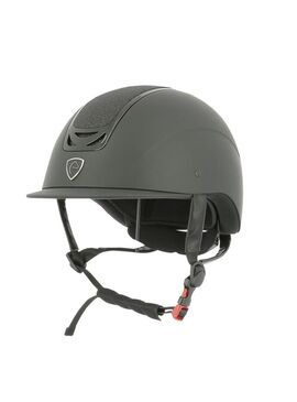 Casco Equithème “Pepit” Lamé Negro