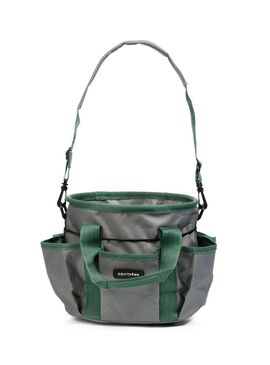 Bolsa de limpieza Equithème Multibolsillos Gris/Verde